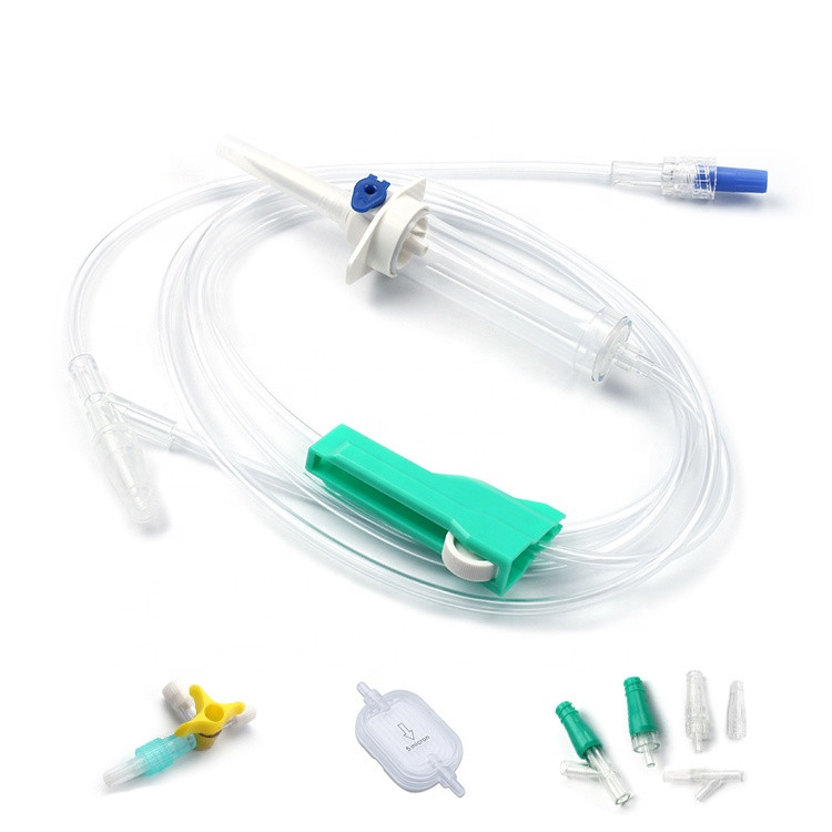 Disposable High Flow Precision Filter Infusion Set Parts for Remove Bubble