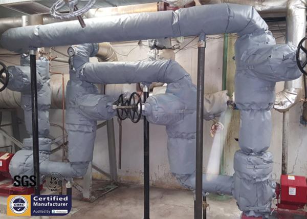 Industry Valve Cover Simple Installation Removable Insulation Jackets Anti
