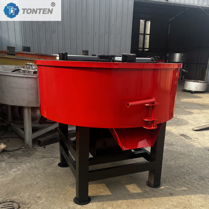 JW750 JW1000 Type Flat Mouth Mixer Multifunctional Mixing Concrete Cement Mortar