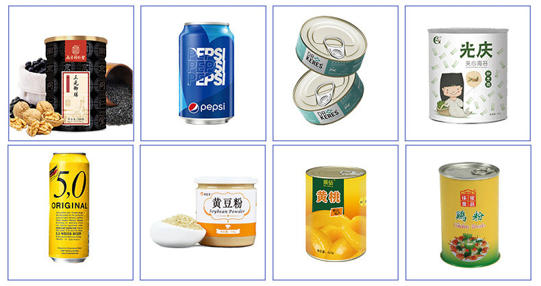 Tin Can Soda Can Automatic Can Sealing Machine 30 Cans / Min 2600W