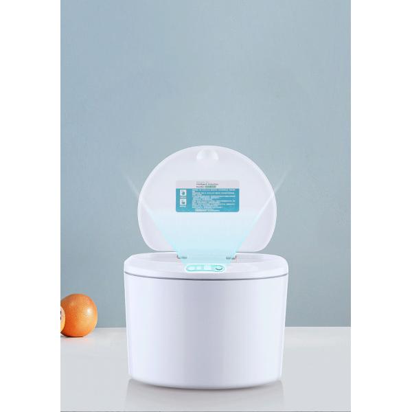 Home Living Room Creative Light Luxury Style With Lid Desktop Smart Trash Can Car Sensor Automatic Trash Can