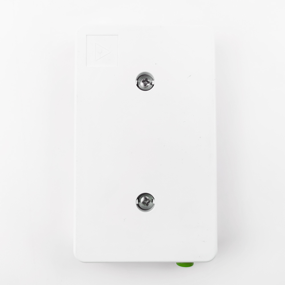 Wall Mounted 2 Cores FC APC Plastic Fiber Optic Faceplate Socket Panel for Indoor