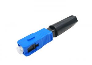Buy cheap SC/UPC SM Fiber Optic Fast Connector ,50mm   Fast Optical Fiber Connectors product
