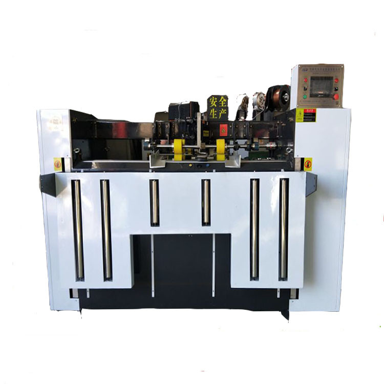 Manual Feeder Fruit Carton Box Stitching Machine High Speed