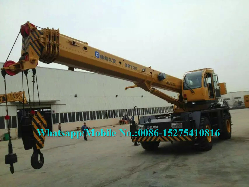 Brand New 30 Ton 35 Ton Mobile Crane , RT35 Zoomlion Truck Crane 46m Lifting Height