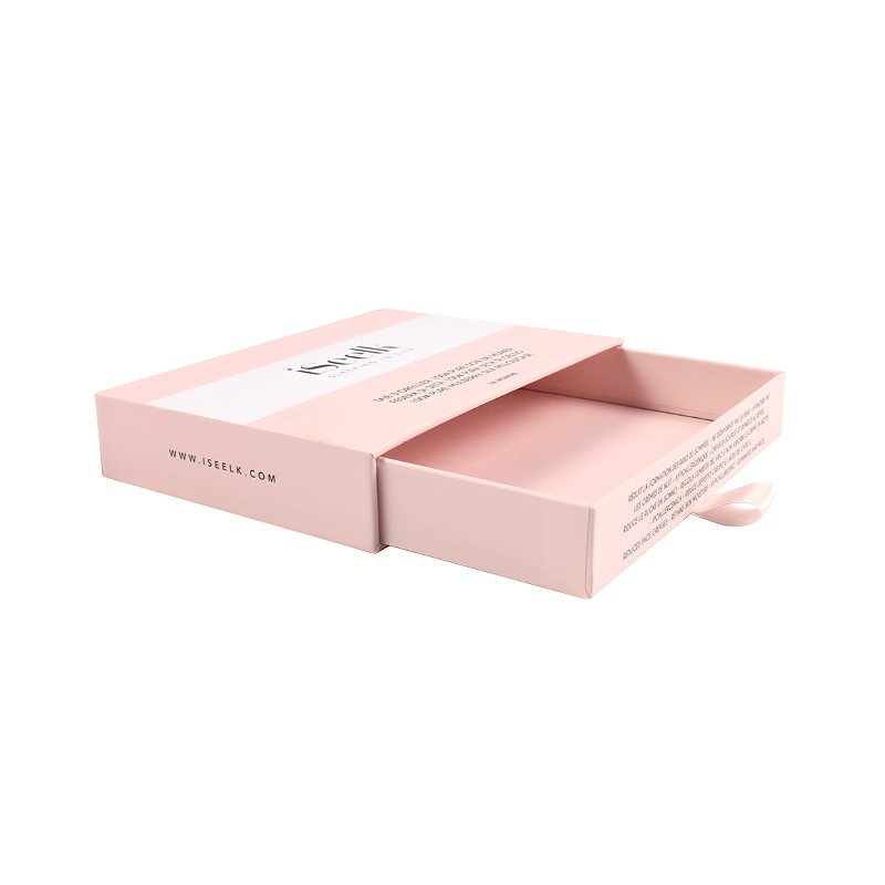 1200gsm Handmade Drawer Paper Box Jewelry Gift Box With Velvet Insert