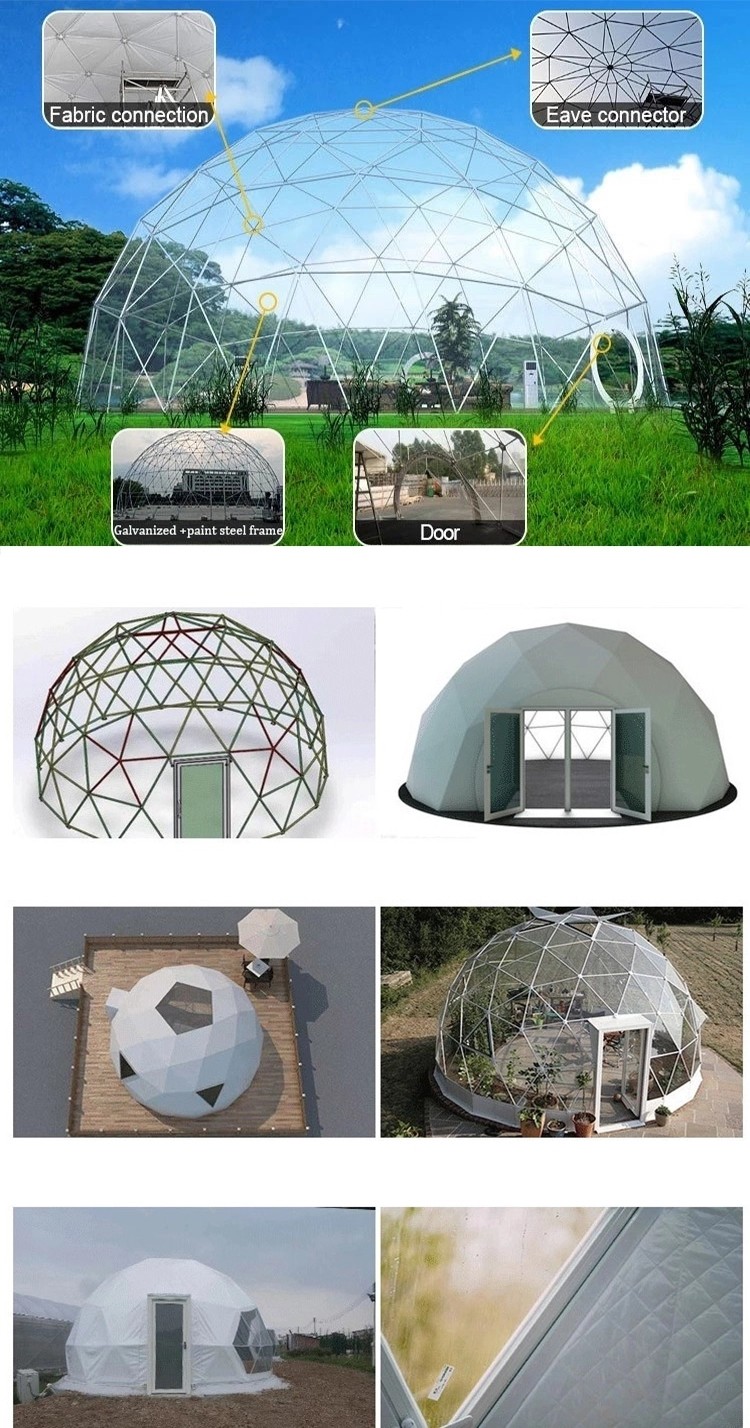Luxury Igloo glamping resort geodesic dome tent
