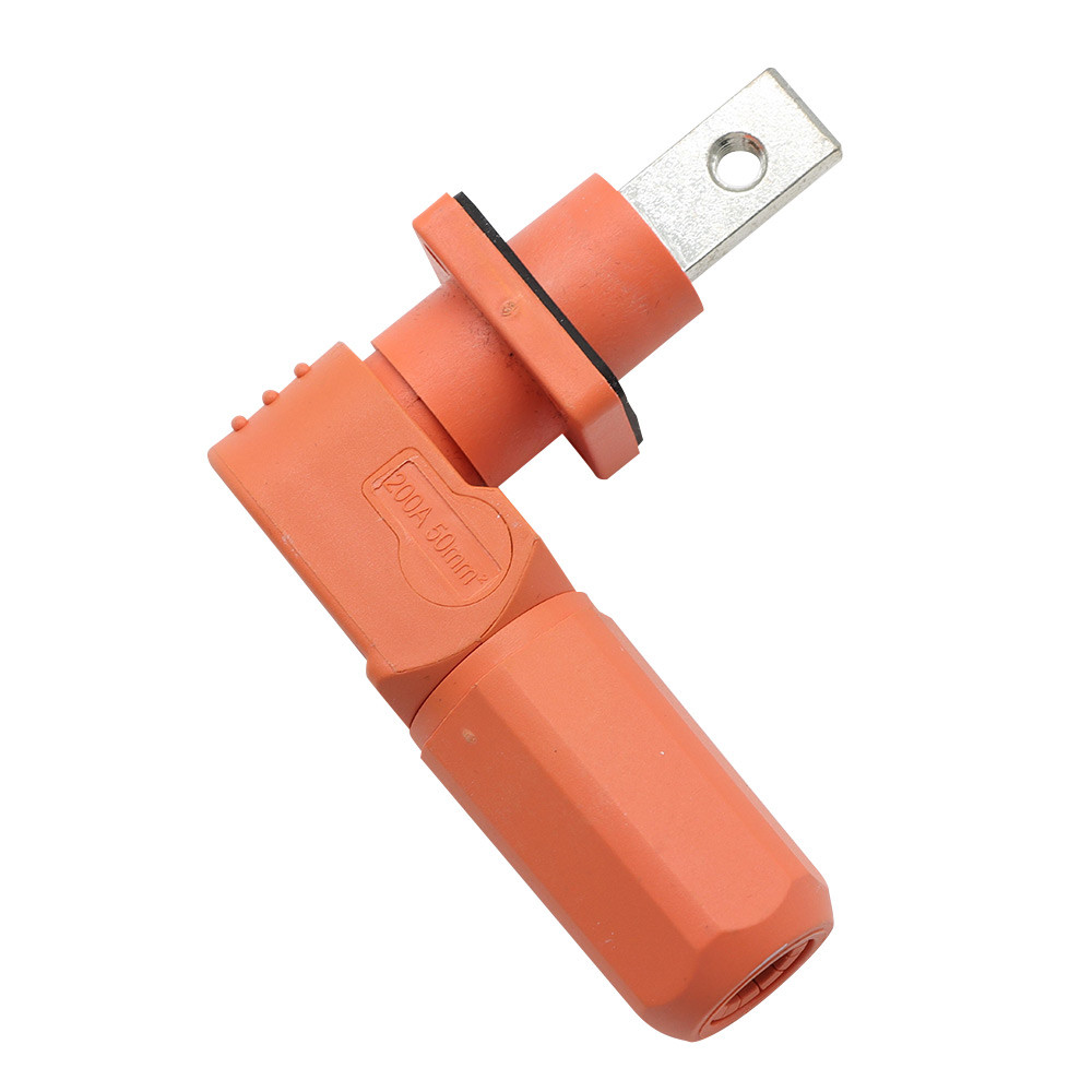 IP67 Copper Energy Storage Connectors With Black Orange Red Color