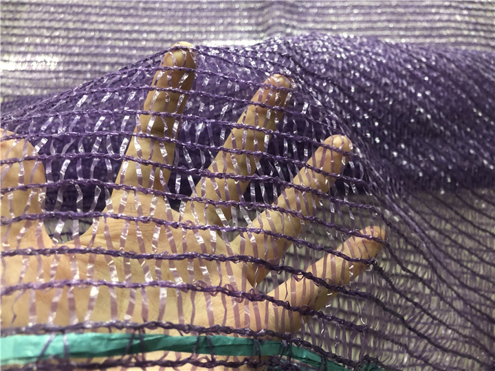 Sample Free and Plastic Vegetable Pack Yellow 50 80 PE Raschel Leno Mesh Bag For Potato