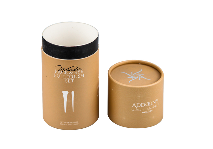 Eco Friendly Food Grade Cosmetic Box Packaging Round Cardboard Tube