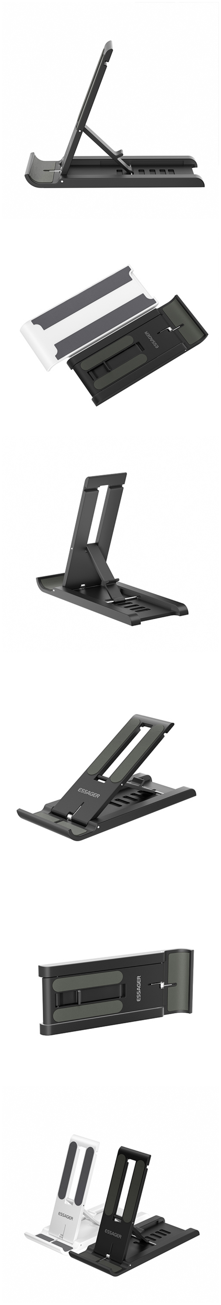 Six Level Adjustments Desktop Phone Stands Foldable Adjustable