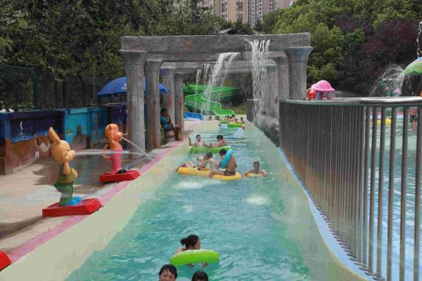 Outdoor Holiday Resorts Lazy River Water Park Attractive Project For Water Park