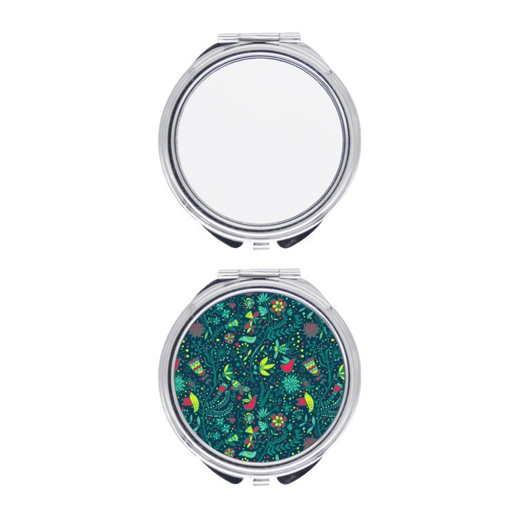 Elegant Simple Design Sublimation Compact Mirror Blanks For Makeup Tool