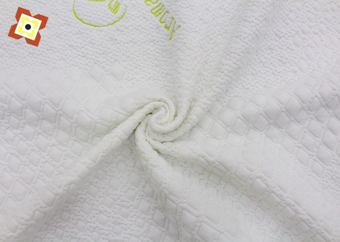 Bamboo Fiber Knitted Air Layer Mattress Jacquard Fabric 86'' Width