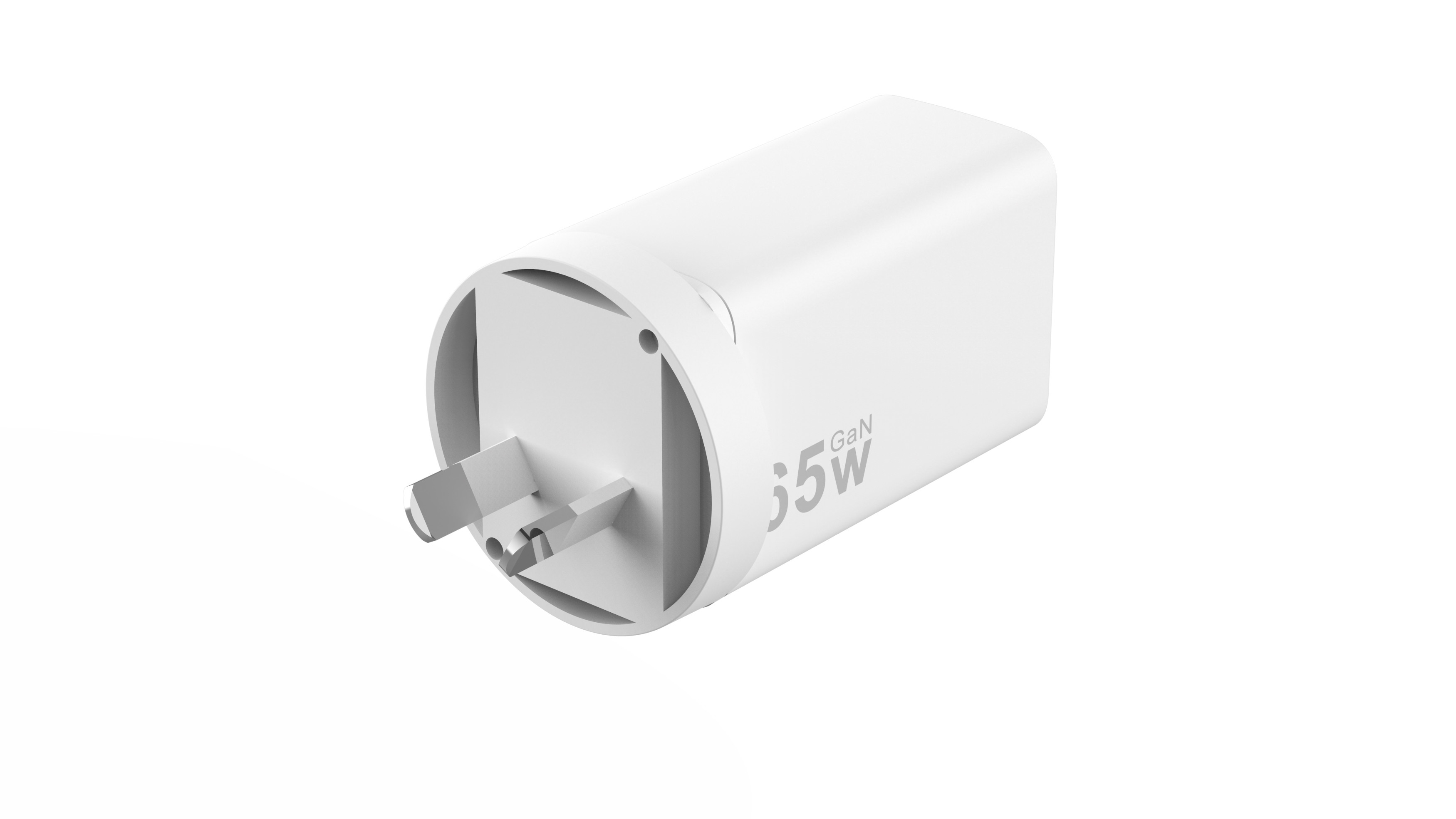 3 Port Fast Charging Wall Charger 65W USB C Adapter Wall Charger USB A