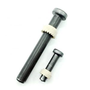 Buy cheap Welding Shear Stud With Ceramic Ferrule Stainless Steel M10 60mm Nelson Stud Plain Finish product