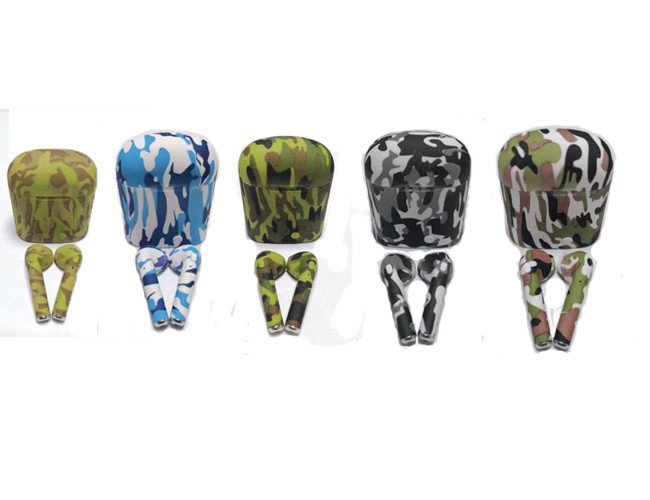 DC Charging Wireless TWS Bluetooth Earphone Camo Earbuds 30mAh Battery Capacity Cmagic I7s