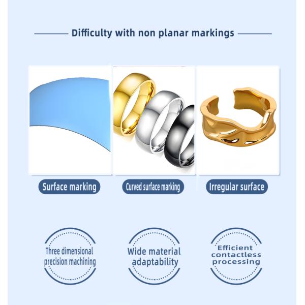 【 3D Surface Laser Marking Machine 】 High precision dynamic focusing laser engraving machine suitable for metal/plastic/ceramic multi materials