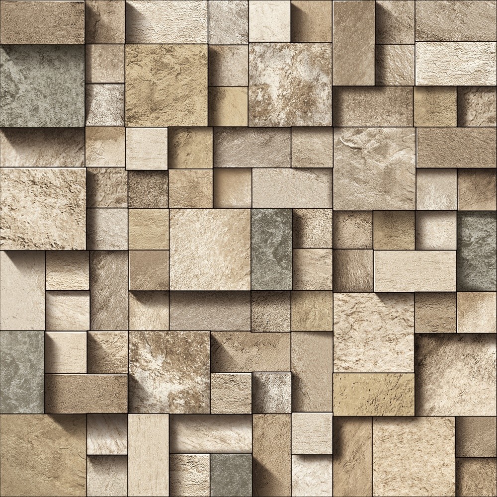 Contemporary PVC Waterproof Wallpaper , European Style Wallpaper 0.53*10m/Roll