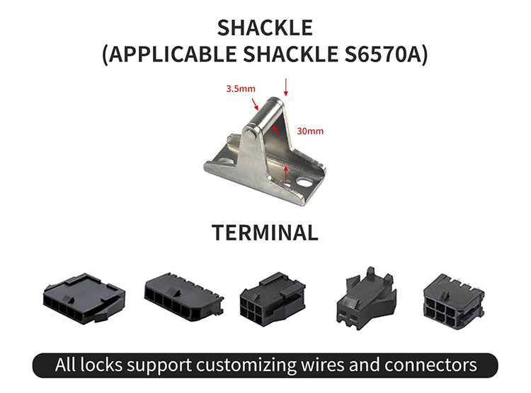 Electromechanical Electric Magnetic Lock Storage Cabinet Door Lock