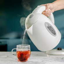 Electric Kettle BPA-Free 1.7L Fast Boiling Water Warmer Auto Shut Off for Coffee Tea Pot