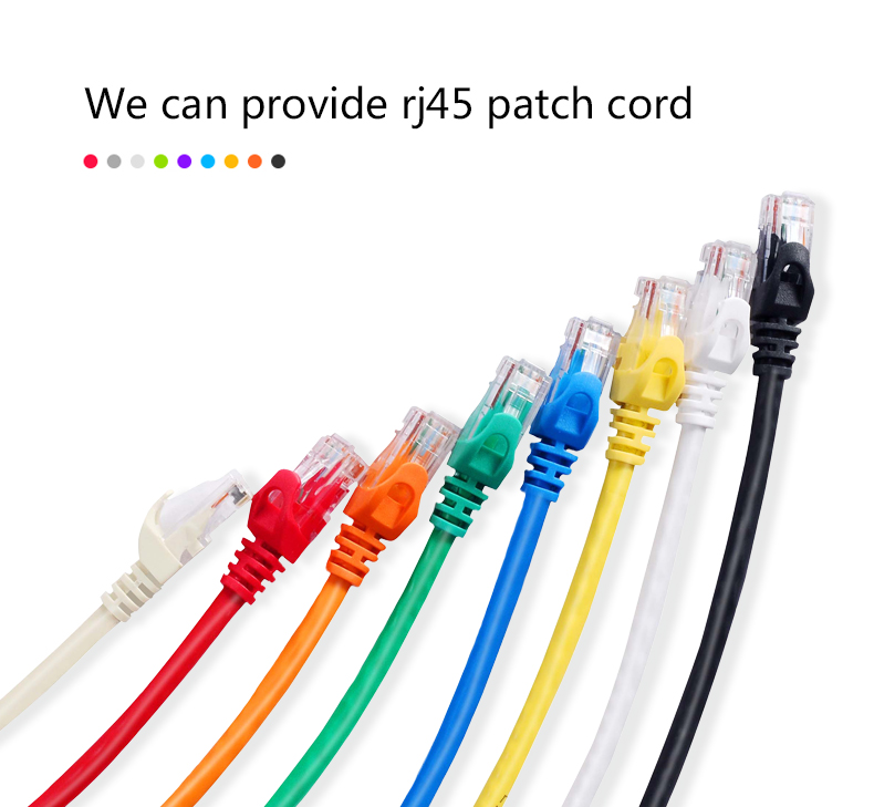 Sftp Twist Pairs Ethernet Patch Cable Rj45 Cat5 Cat7 Cat6 For Communication