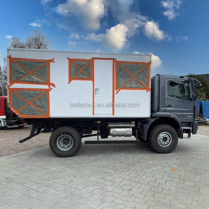 Customizable FRP Motorhome Truck Camper Shells with Glassfibre Reinforced Polyester