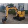 Buy cheap Multi accessories rubber track farm use 1ton mini excavator for Canada from wholesalers