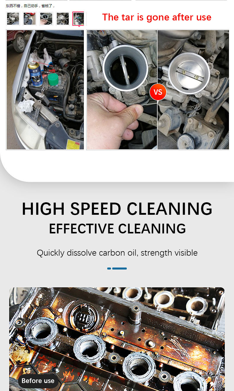 Remove Sludge and Clean Carbon with OAR Throttle Valve Cleaner Three Year Shelf Life