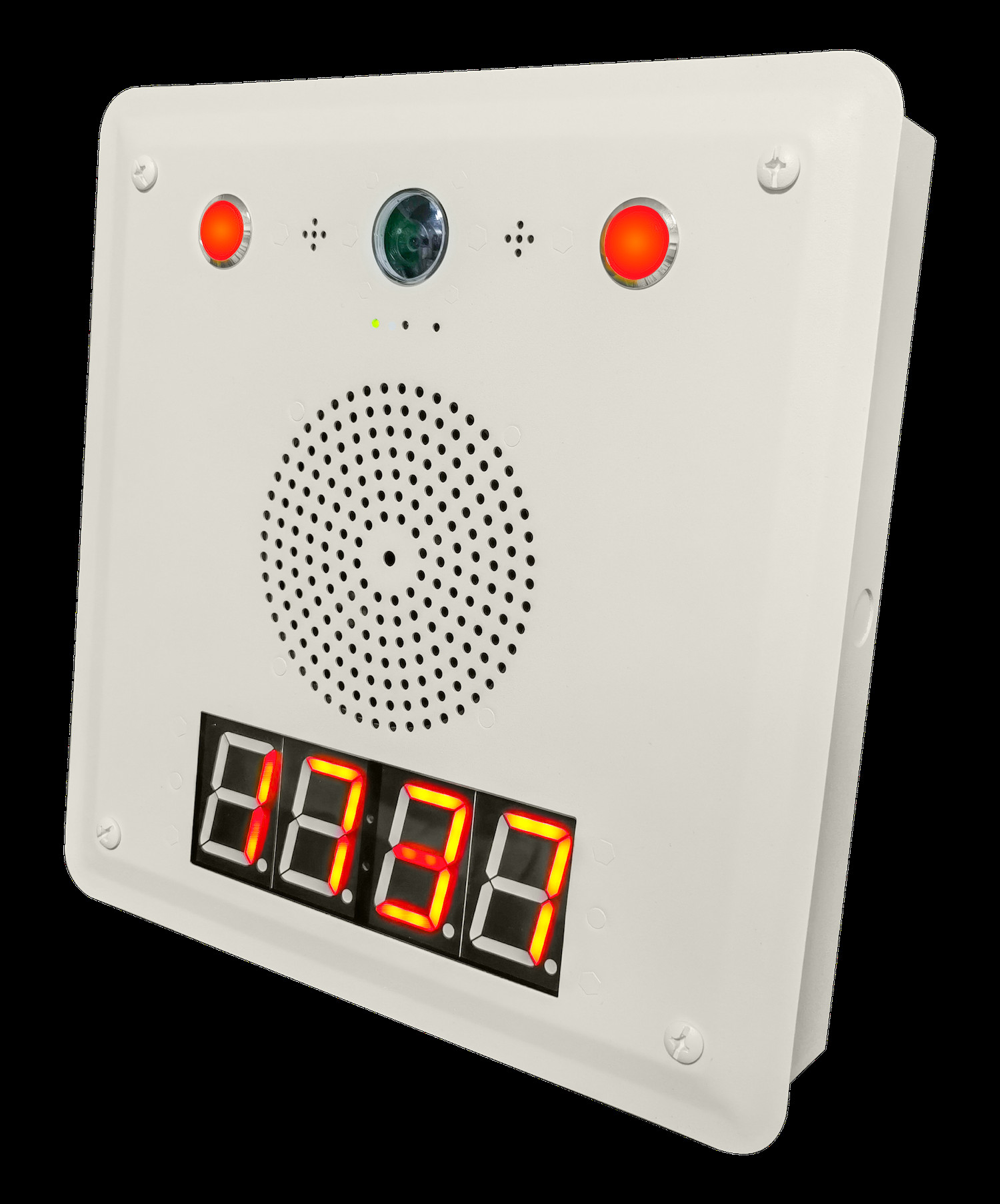 Square Network Ip Based Pa System Compact With LED Flashers