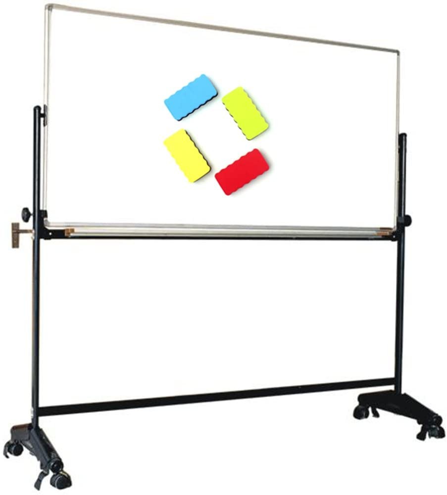 Small Felt Rectangle Magnetic Dry Eraser For Whiteboard With CMYK Color