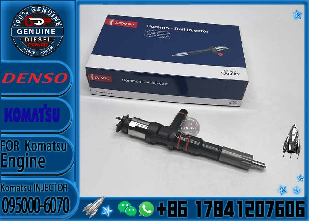 Diesel Inyector Common Rail Fuel Injector 0950006070 6251-11-3100 095000-6070 For PC350-7 PC400-7