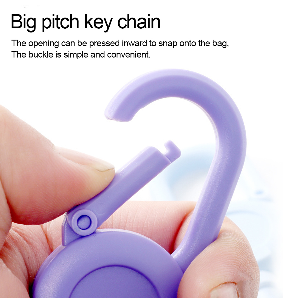 Deyi Badge Reel Retractable ID Tactical ID Key Ring Outdoor Assorted Colors