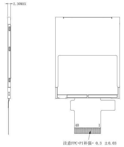240x320 QVGA 2.8 Inch TFT LCD Touch Screen, 2.8 Inch SPI TFT Module IPS All Viewing Angle
