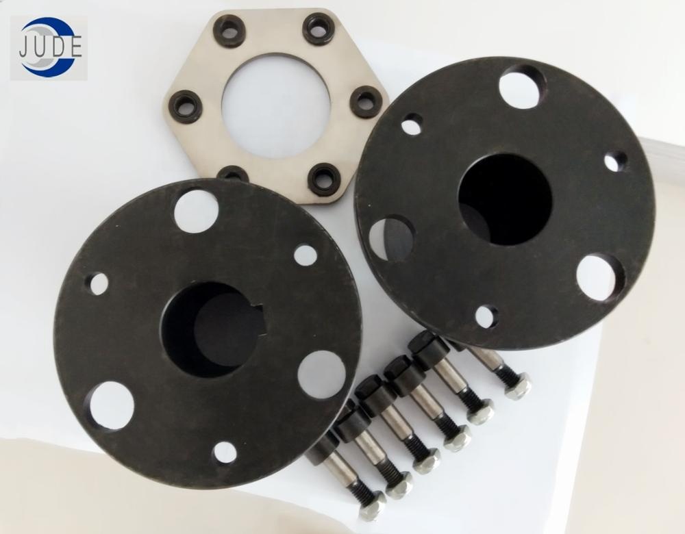 Black Disc Steel Flexible Diaphragm Coupling For Textile Machinery