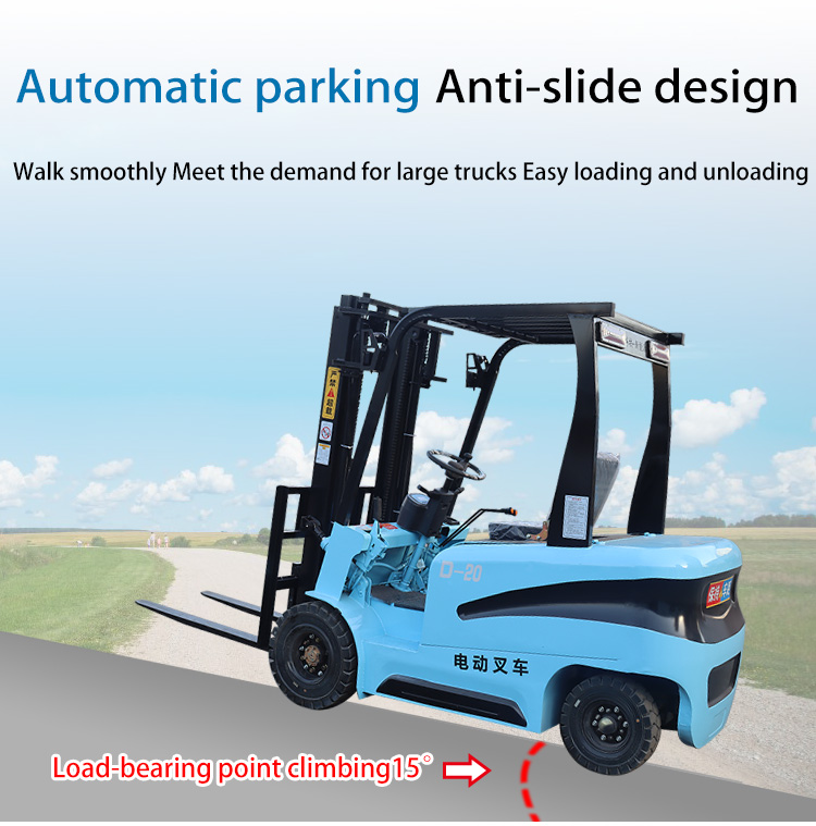 Experience Smooth and Easy Material Handling with 3 ton Electric Forklift
