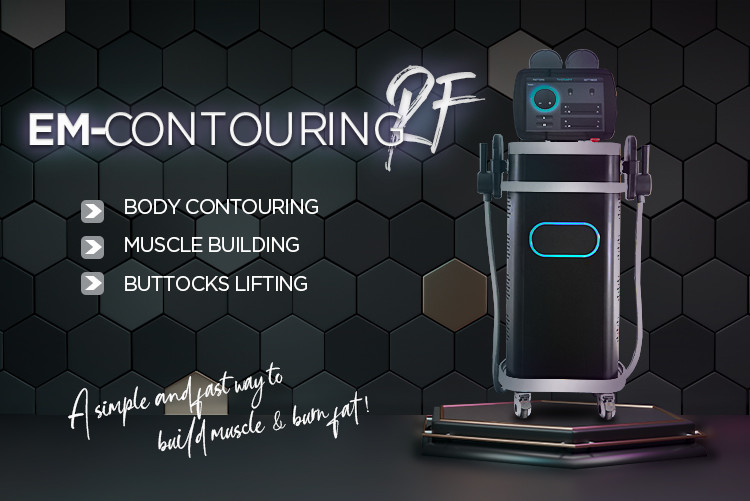 Ems Black Vertical Culpt Machine Neo RF HIEMT Body Sculpt Machine