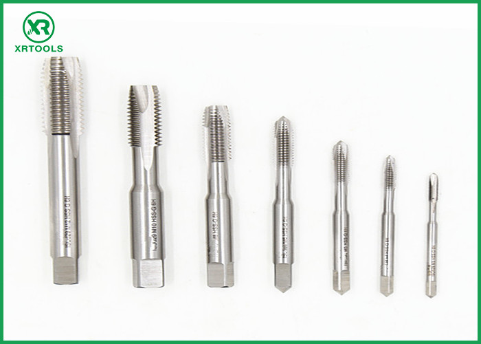 Spiral Point Flute HSS Machine Taps With 2 Pointed Ends ISO529 Standard