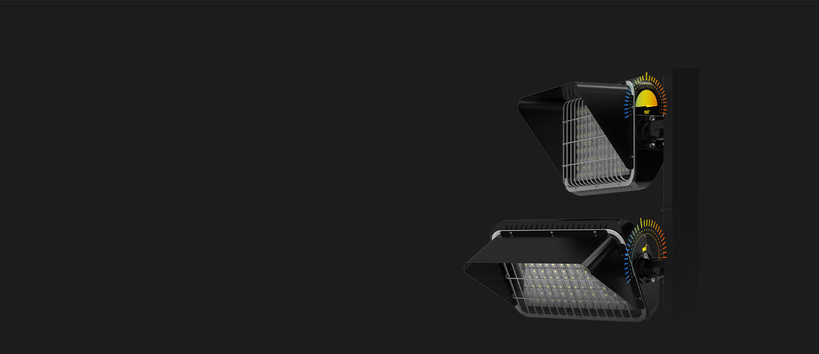 175LM/W 1200W Outdoor LED Sports Lights Rotatable Modular High Efficiency