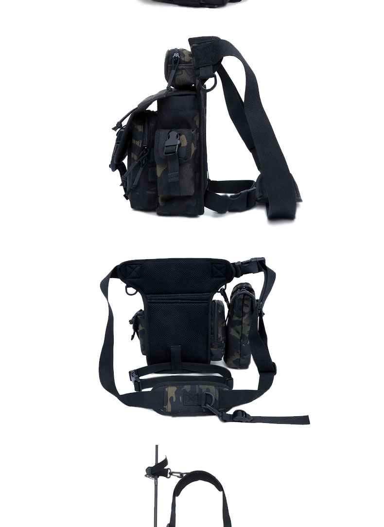 Outdoor Training Leg Bag Backpack For Camping 0.51kg/pc Physiological Curve Back
