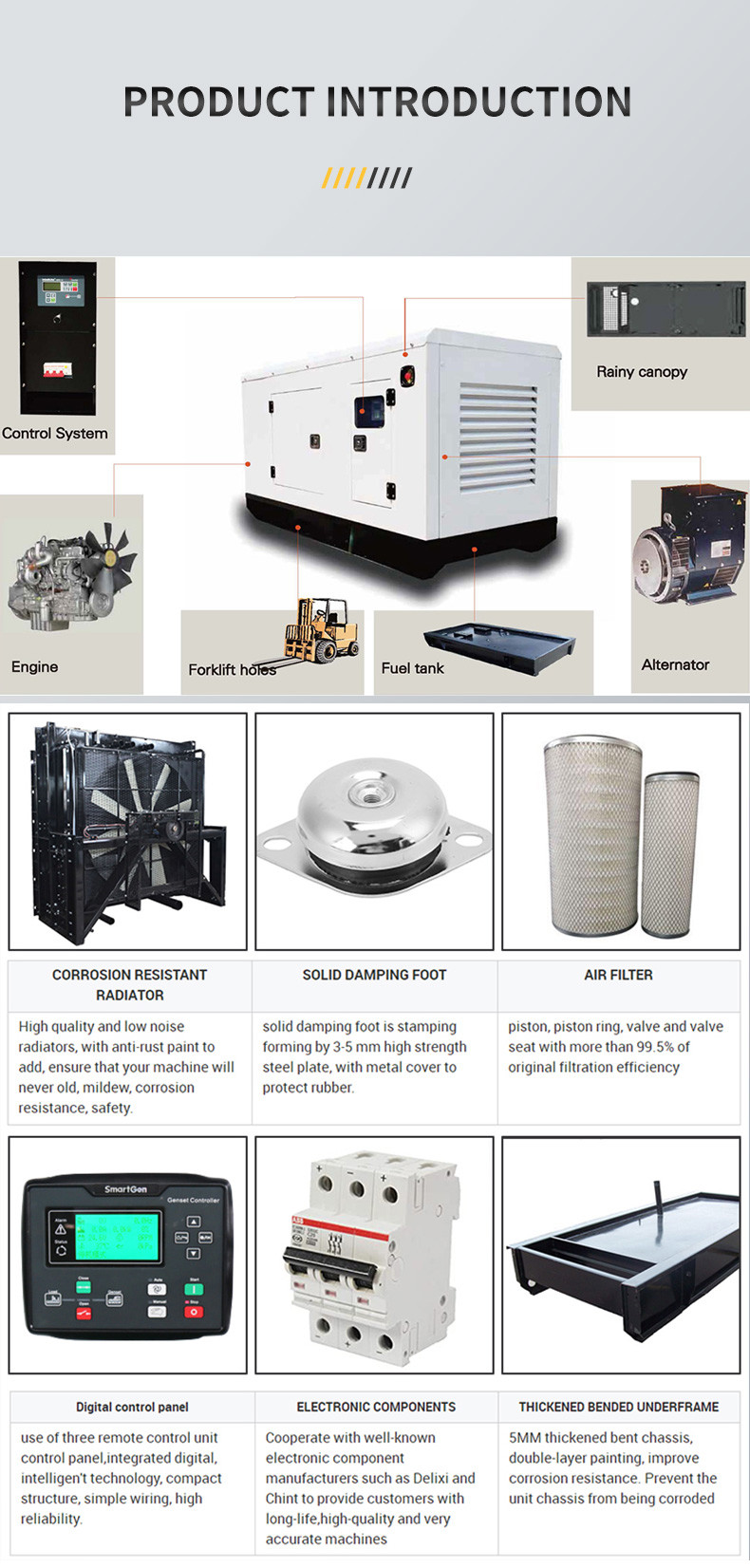 1500rpm Silent Silence Diesel Generator Set 20Kw 25kva Waterproof Multiscene