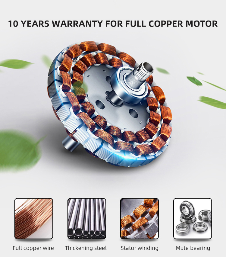 Bedroom AC110V 4100K Flush Mount Crystal Chandelier Ceiling Fan Remote Control