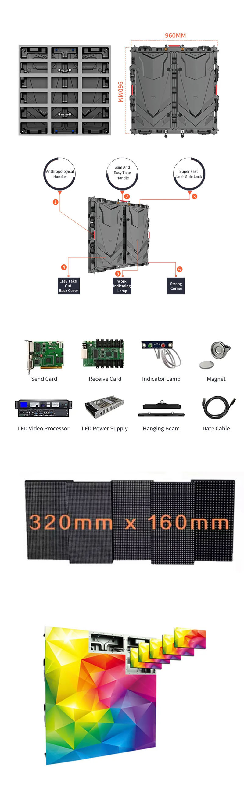 Advertising Venues Outdoor Banner Display , P8 Led Display Billboard