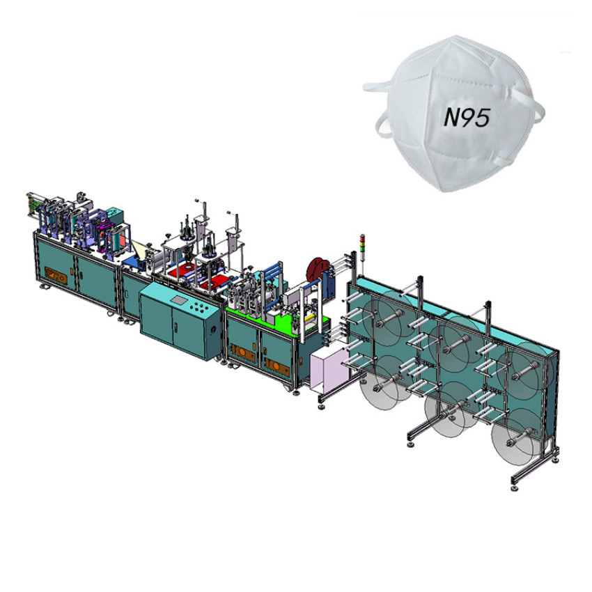 Automatic N95 Mask Making Machine