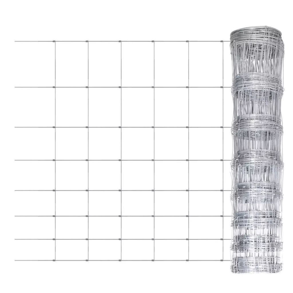 Galvanized Wire Mesh 330 ft field fence Zoo Wild Fencing Roll Hardware