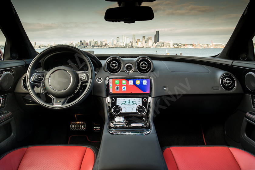 12.3 Inch Android Car Head Unit For Jaguar XJL XJR XE XEL AC Panel