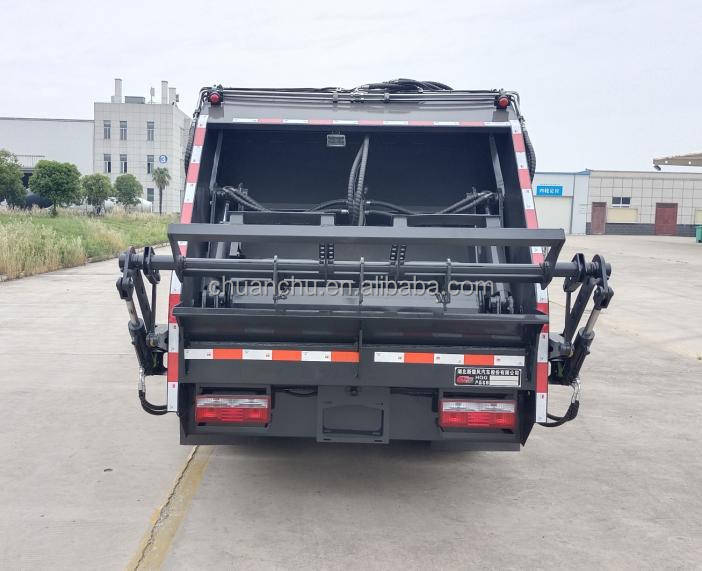 Pure Electric Garbage Collection Truck for Custom's Requirement Sustainable City Services and Eco-Friendly Energy Type