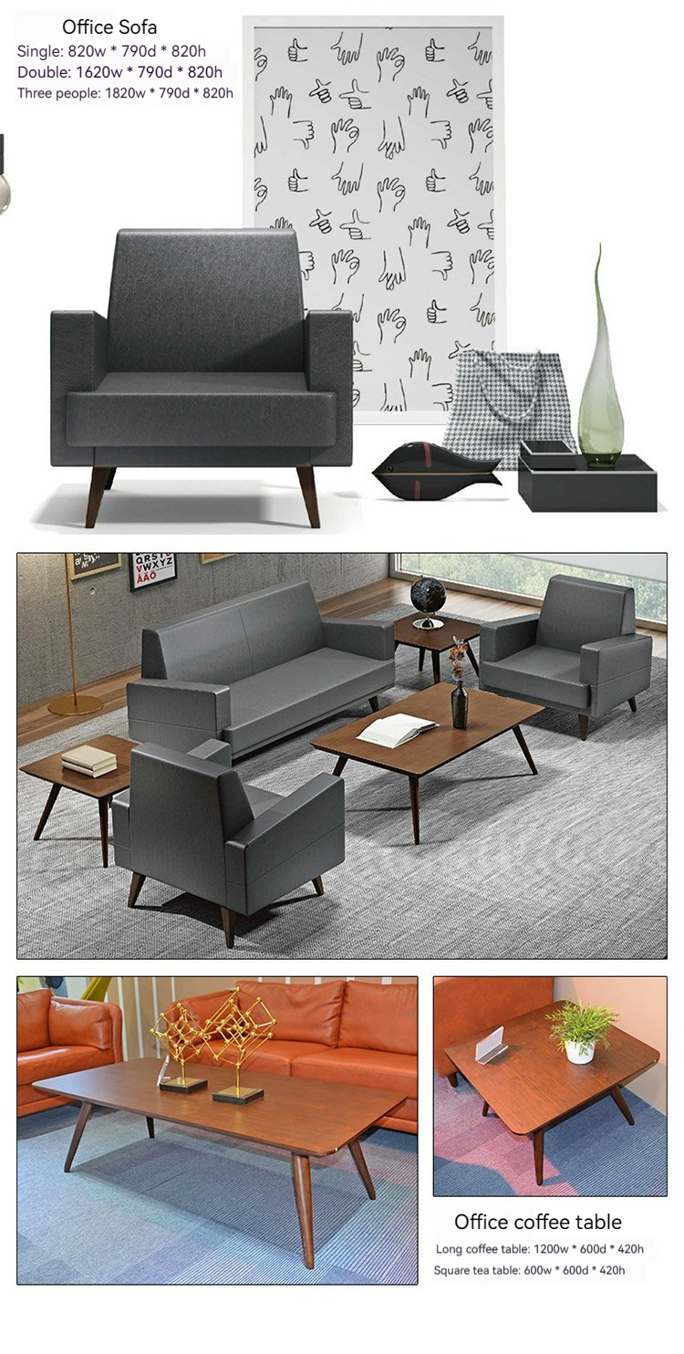 Contemporary Design Office Furniture L-Shaped Workstation for Modern Manager