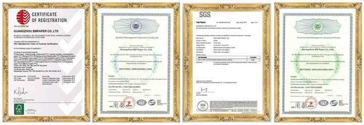 FSC FDA Single PE Coated Brown Kraft Paper Smooth and Glossy For Coffee Cups