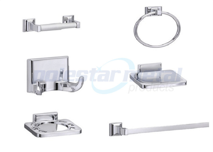 Modern Bathroom Hardware Accessories , 7-3/32" Width Bath Towel Rings